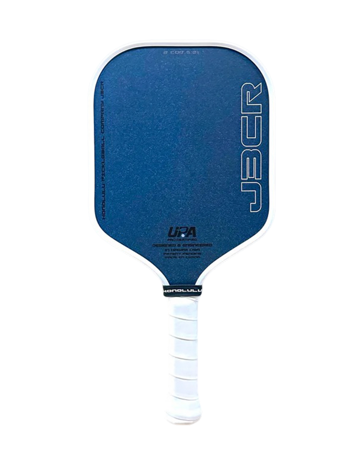 Honolulu SWORD & SHIELD J3CR CRYSTAL BLUE Pickleball Paddle
