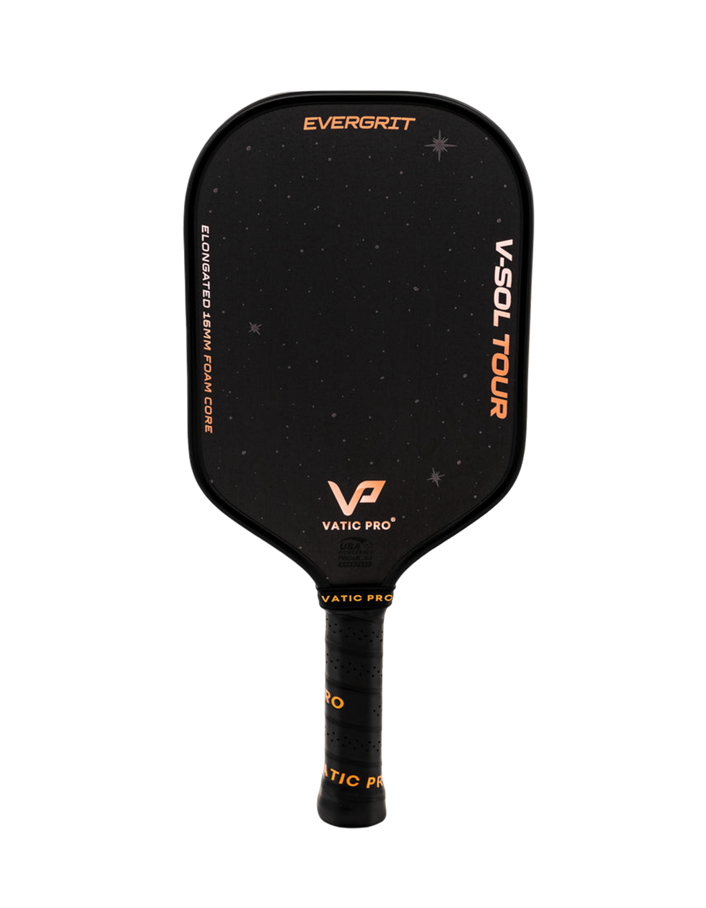 Vatic Pro V-Sol Tour EverGrit Elongated Pickleball Paddle