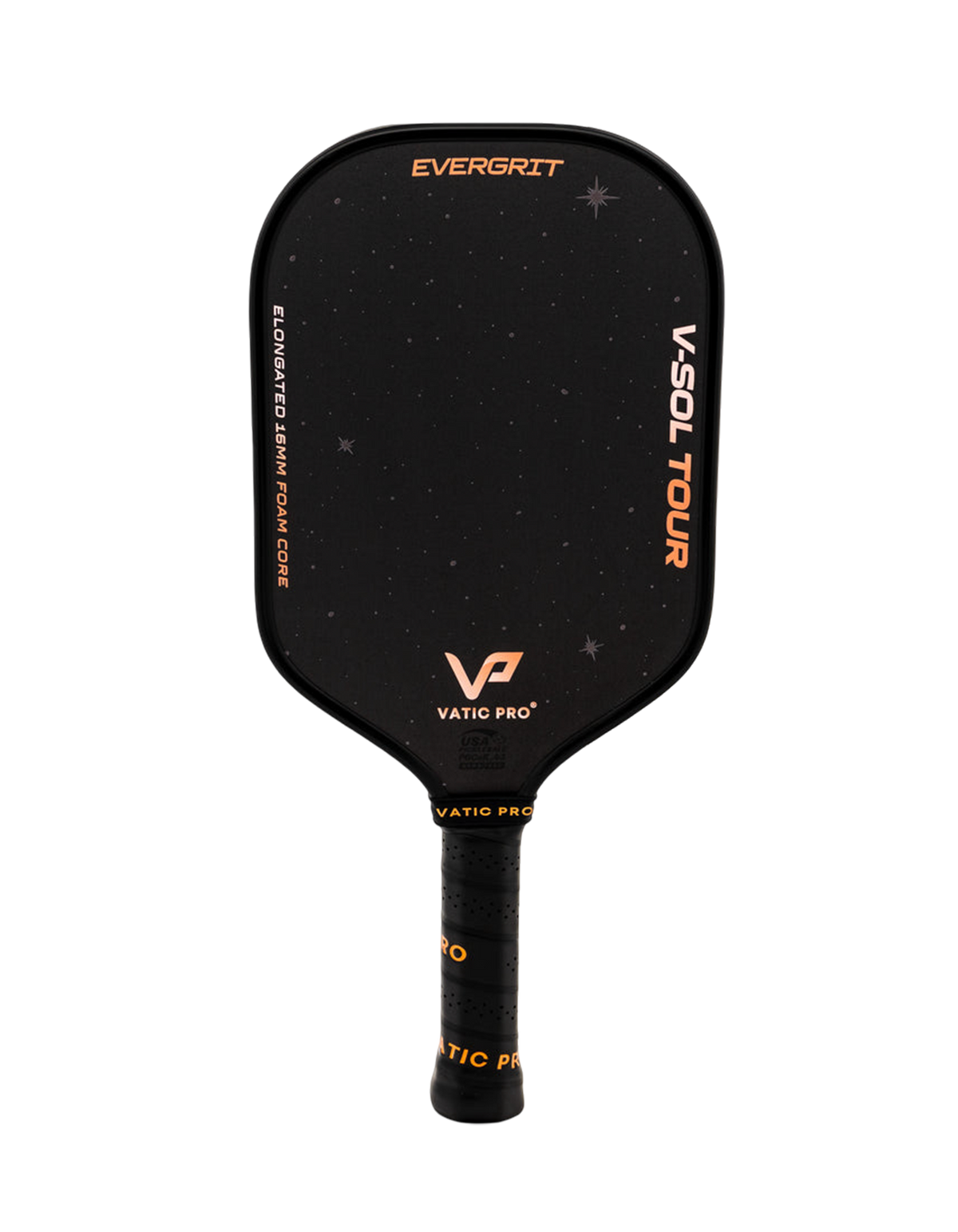 Vatic Pro V-Sol Tour EverGrit Elongated Pickleball Paddle