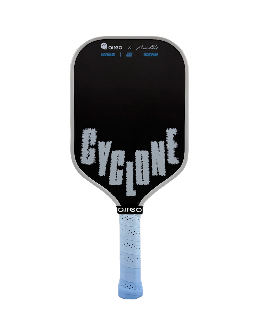 AIREO Cyclone Nash Desent Signature Pickleball Paddle | Frozen Edition