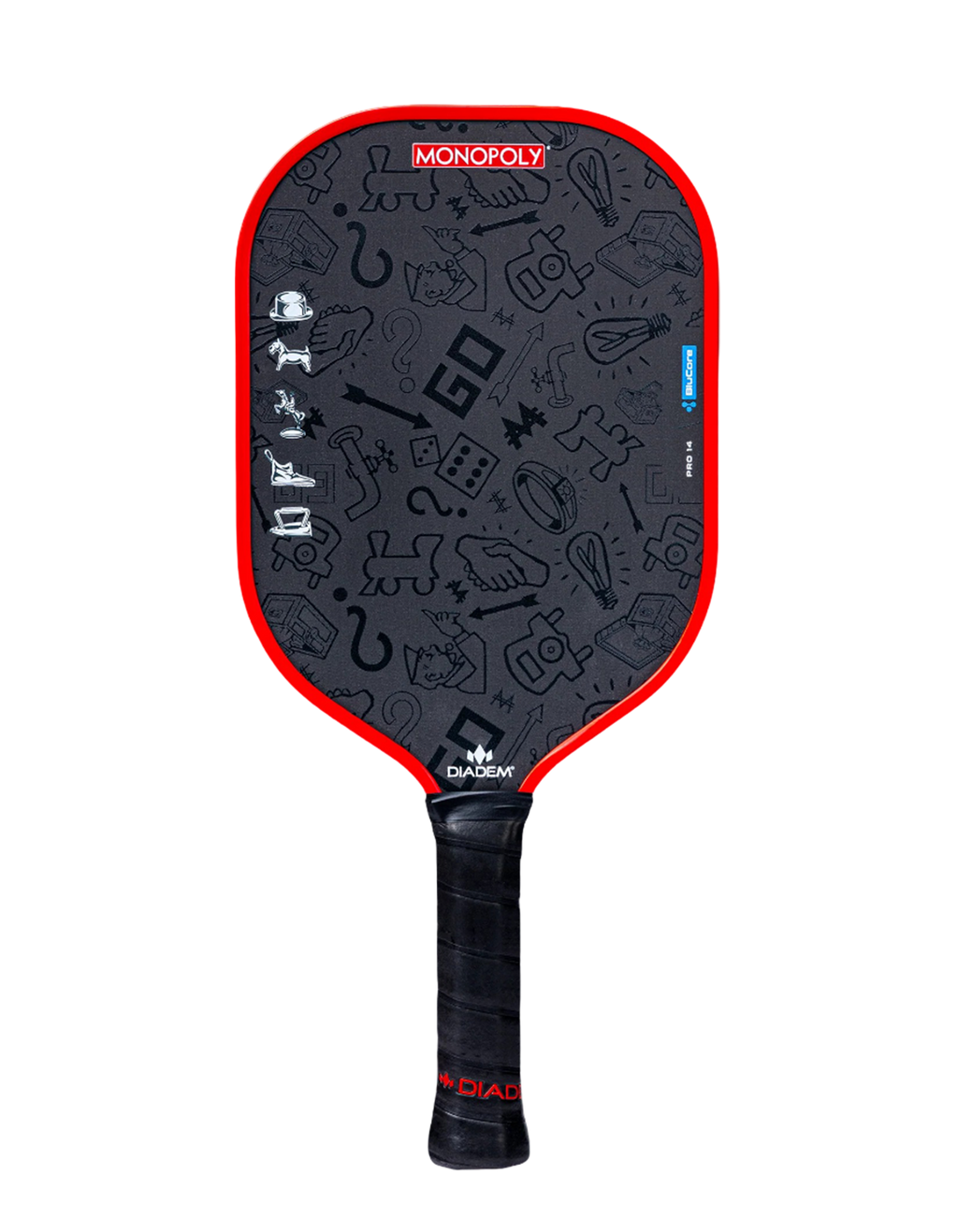 Diadem Edge BluCore x Monopoly Limited Edition Pickleball Paddle
