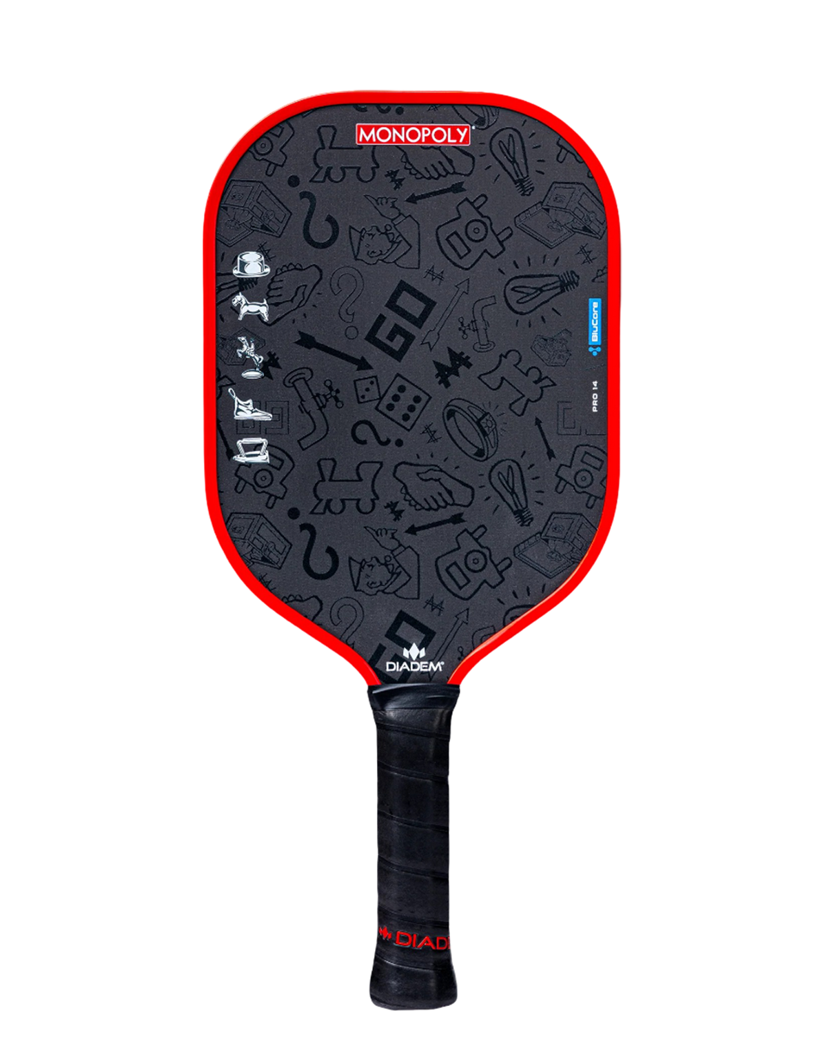 Diadem Edge BluCore x Monopoly Limited Edition Pickleball Paddle