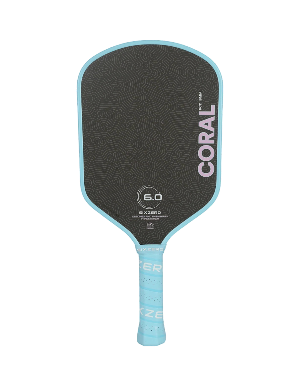 Six Zero Coral Lightweight Pickleball Paddle