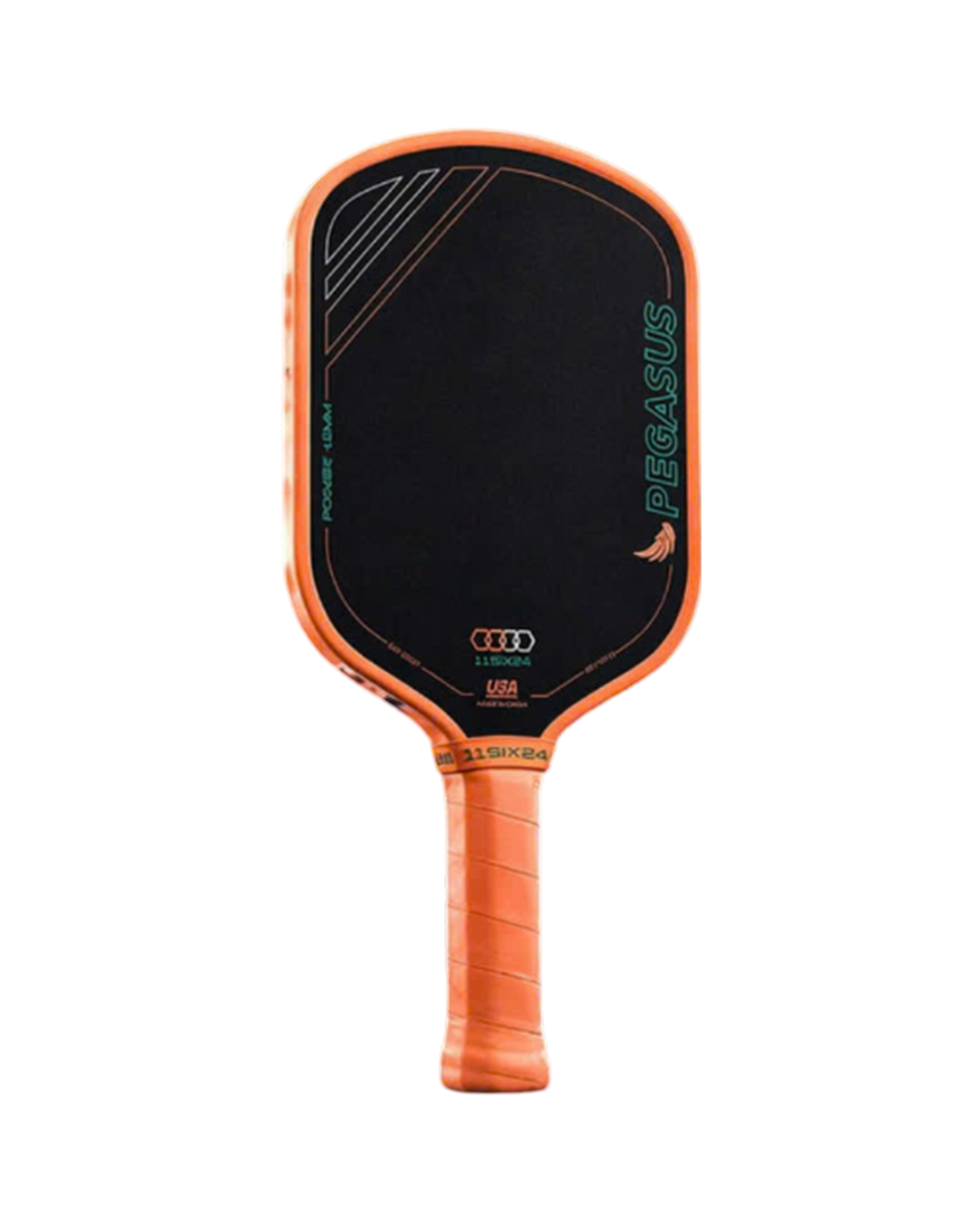 11Six24 Pegasus Power 2 Pickleball Paddle | Peach Edition