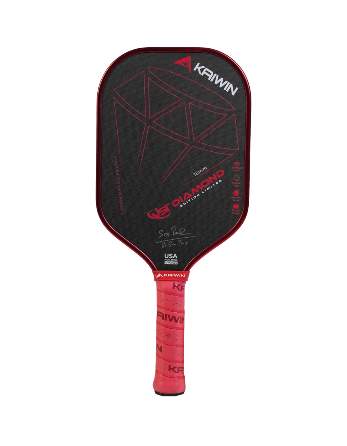 Kaiwin DIAMOND VST Pickleball Paddle — Vu Son Tung Signature Edition