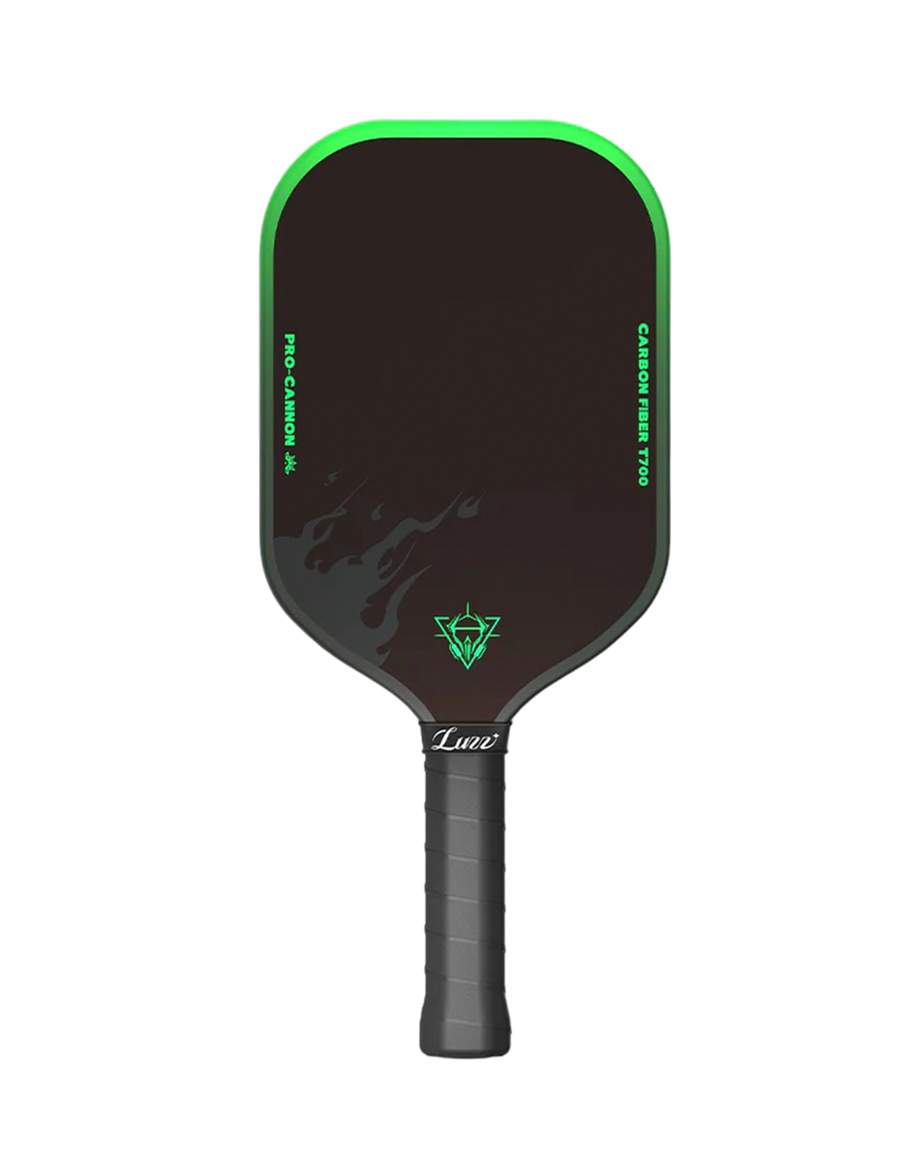 Luzz Green Flame Cannon Pickleball Paddle