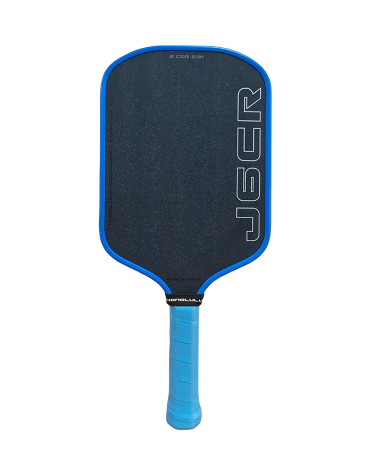 Honolulu SWORD & SHIELD J6CR CRYSTAL BLUE Pickleball Paddle