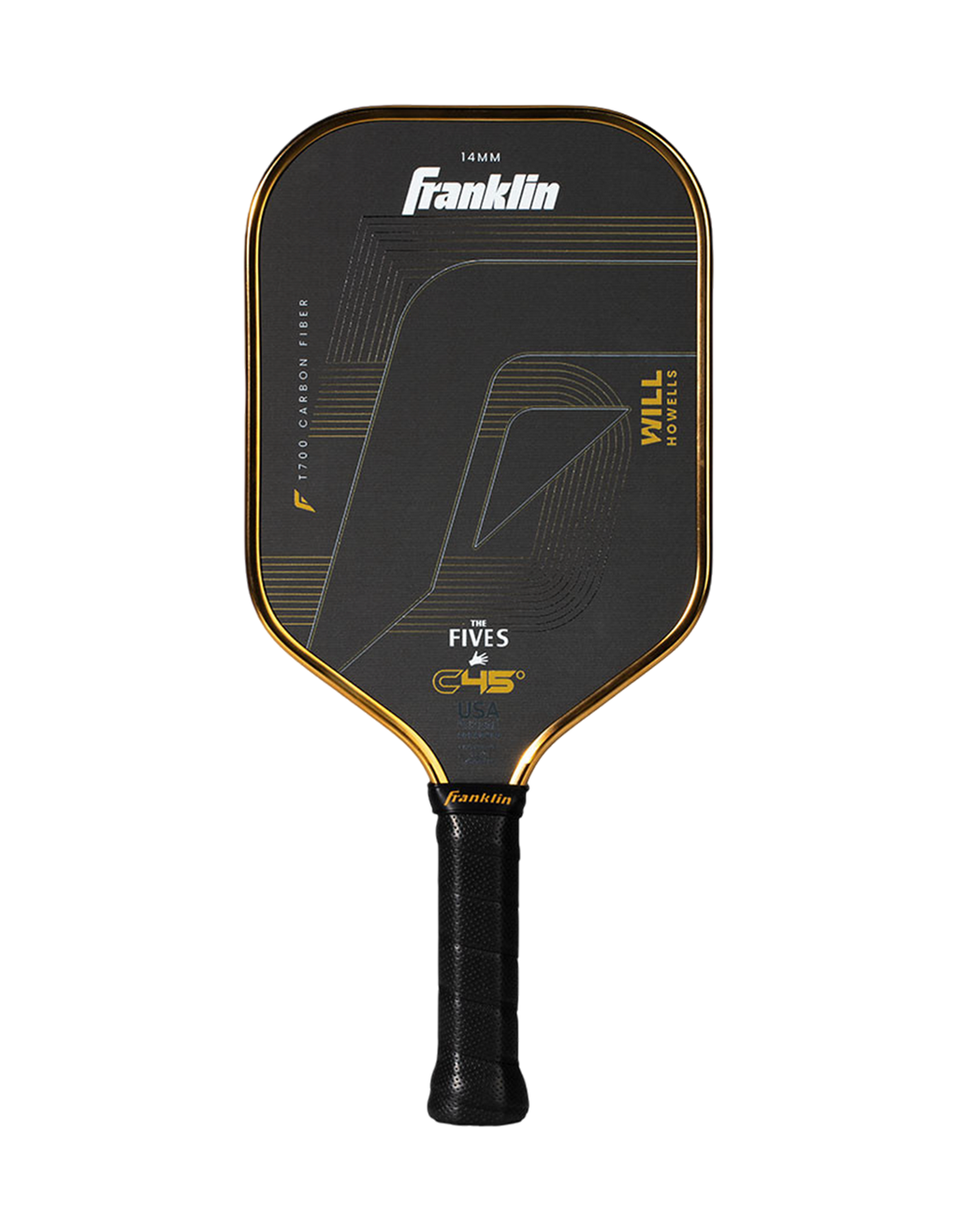 Franklin C45° 'The Fives' Will Howells Gold Edition Pickleball Paddle