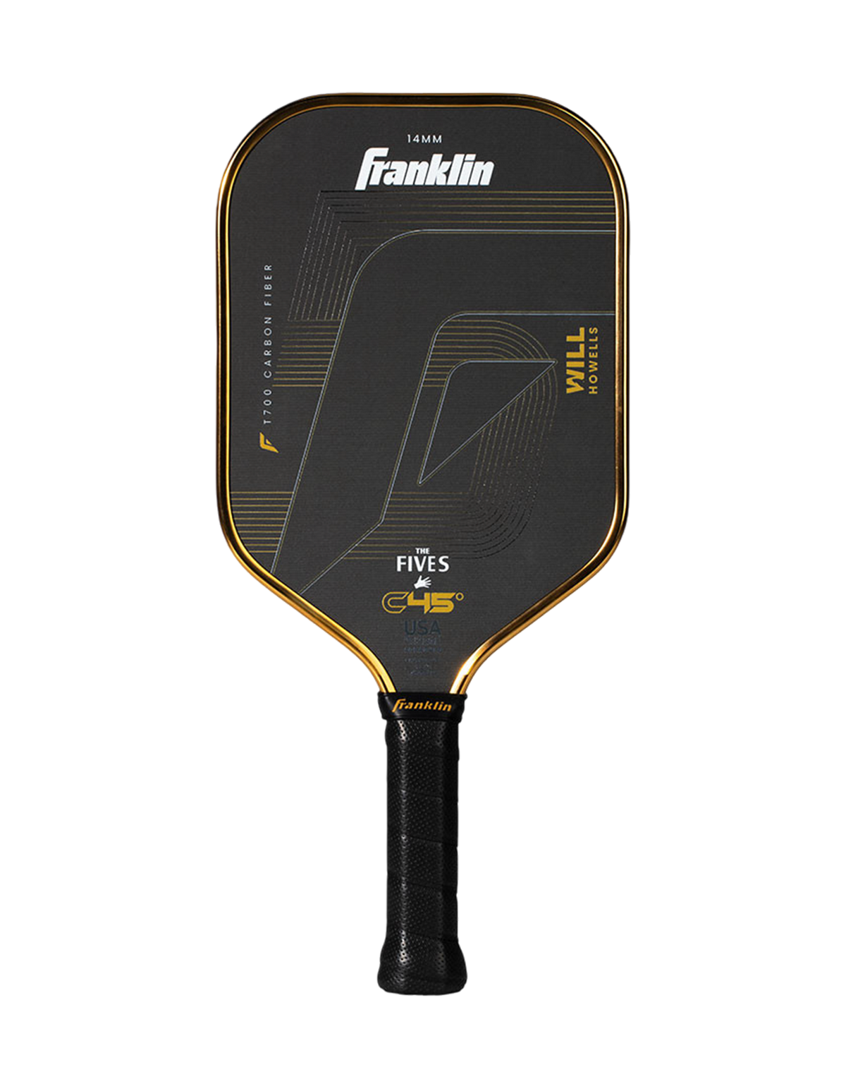 Franklin C45° 'The Fives' Will Howells Gold Edition Pickleball Paddle