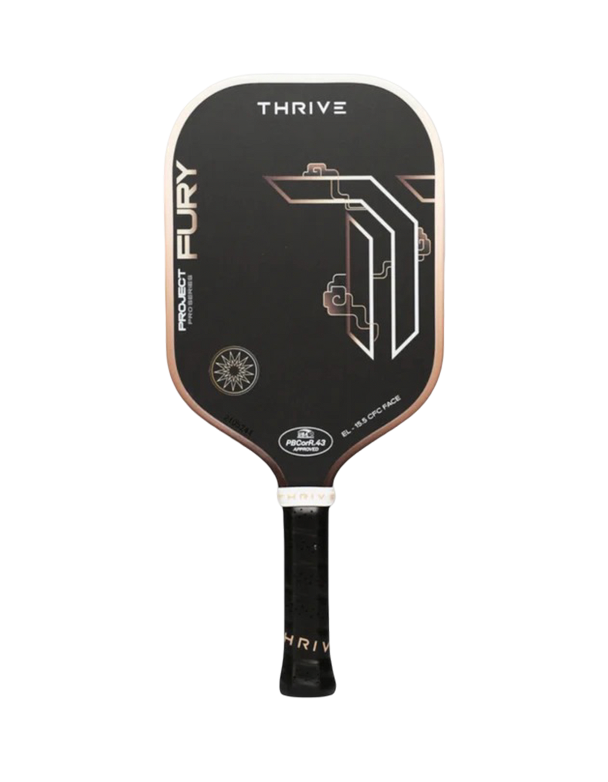 Thrive FURY EL Gold Inspired 15.5mm Pickleball Paddle