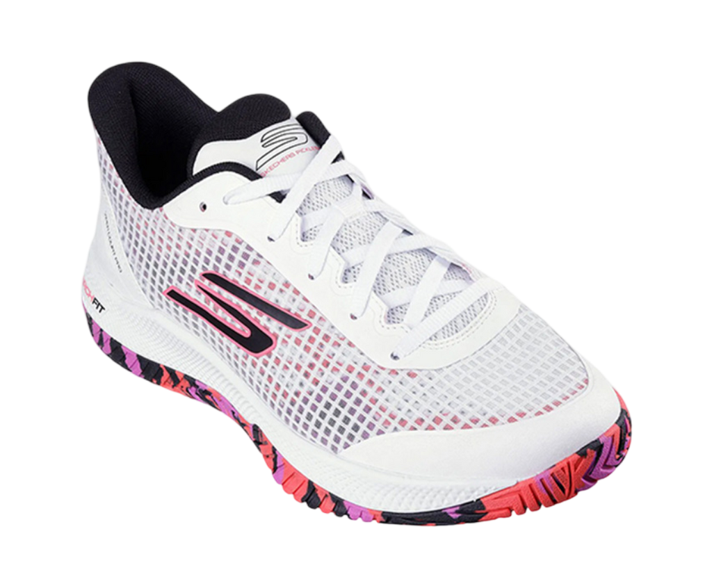 Skechers GO Pickleball Viper Court Pro 2.0 Shoes - White/Pink