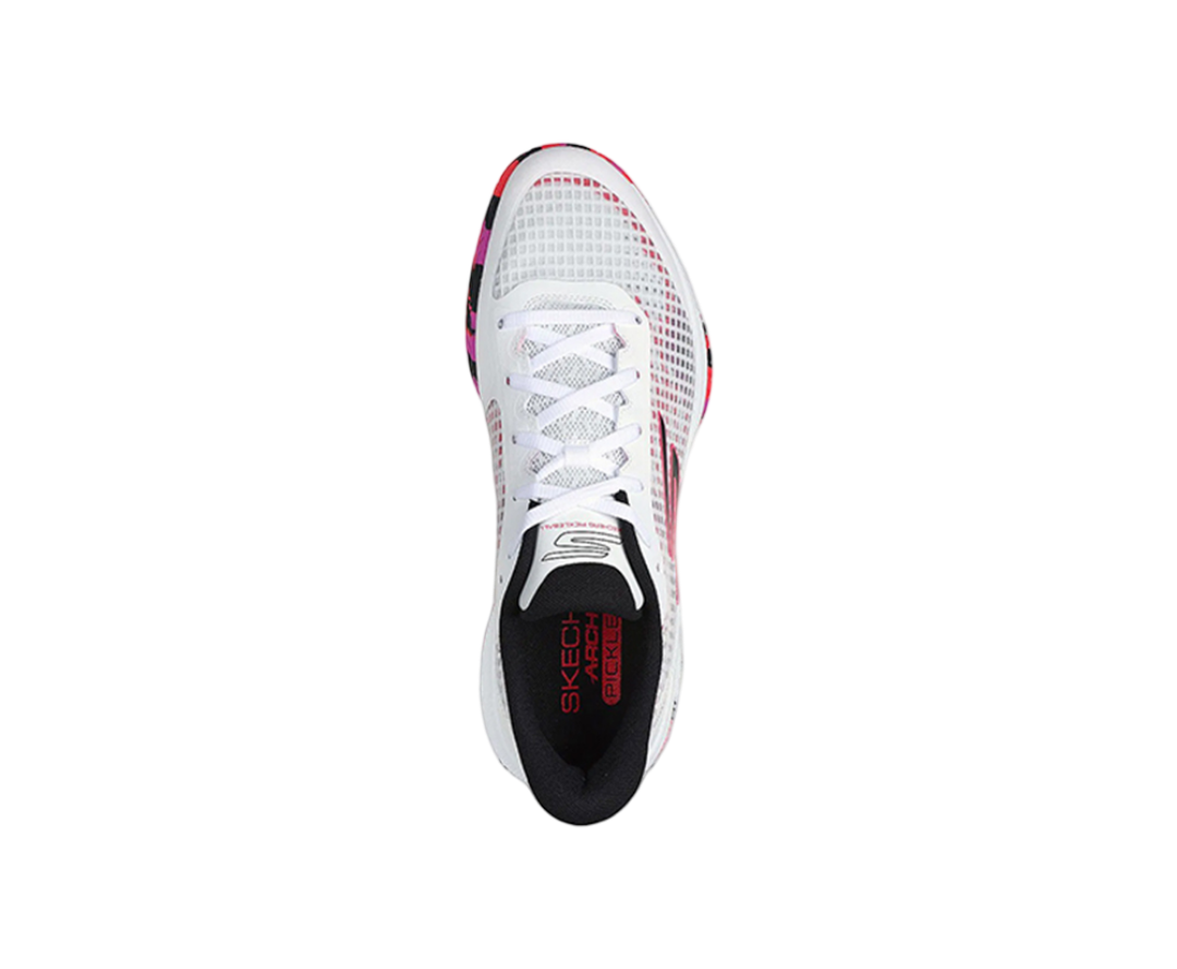 Skechers GO Pickleball Viper Court Pro 2.0 Shoes - White/Pink