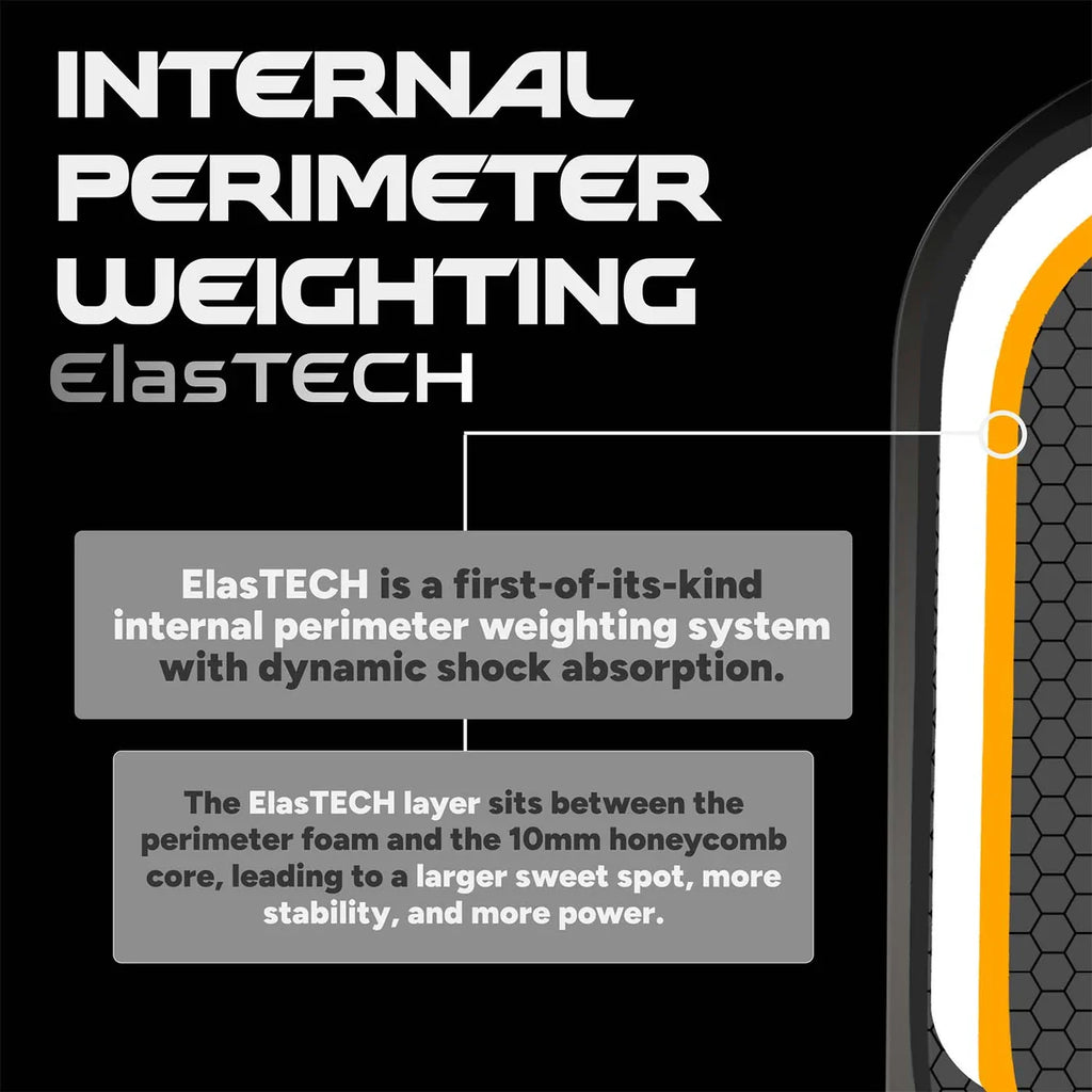 Friday Fever 102 Pickleball Paddle | Elongated
