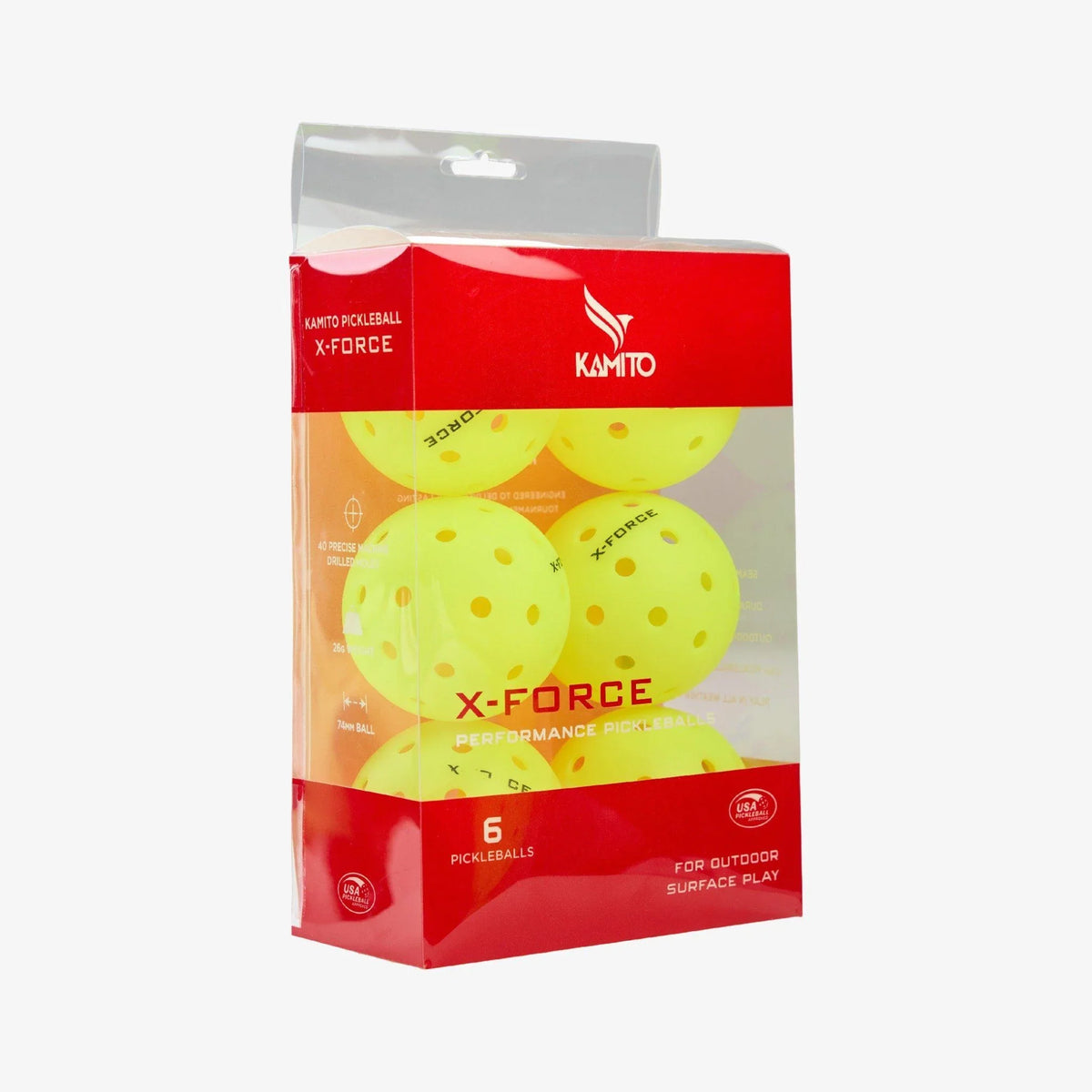 Kamito X-Force Tournament Pickleball Ball