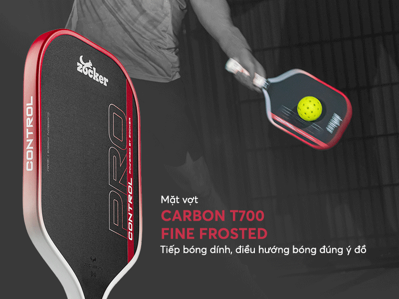 Zocker Pro Control Hung Anh Edition Pickleball Paddle