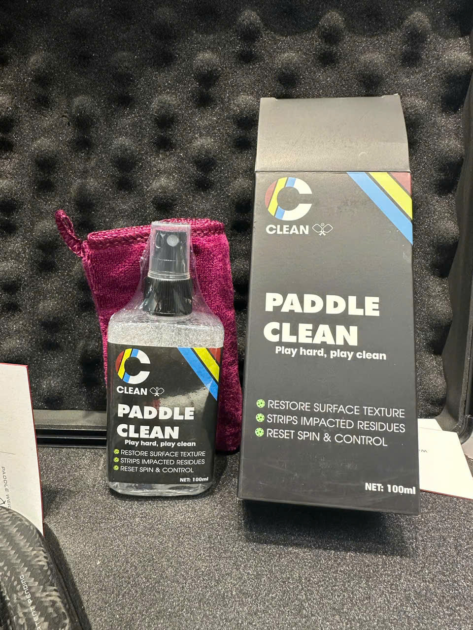 Pickleball Paddle Clean Cleaning Kit