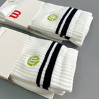 Wilson Crew Striped Pickleball Socks