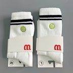 Wilson Crew Striped Pickleball Socks