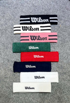 Wilson U Stripe Pickleball Headband & Wristband Set