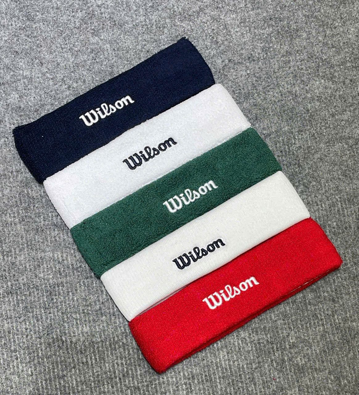 Wilson U Stripe Pickleball Headband & Wristband Set