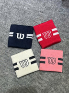 Wilson U Stripe Pickleball Headband & Wristband Set