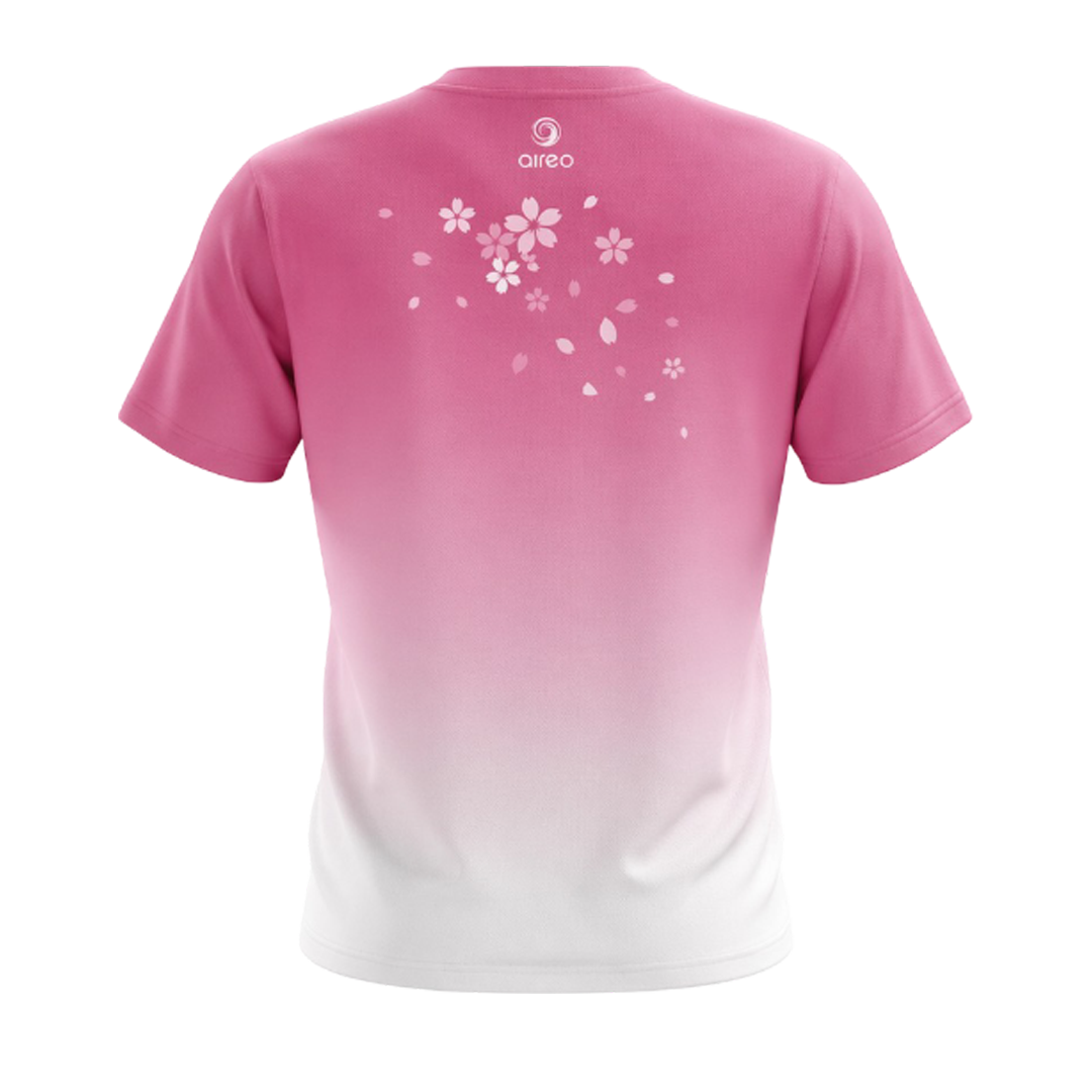 Áo Thi Đấu Pickleball Aireo Sports Cherry Blossom Performance T-Shirt