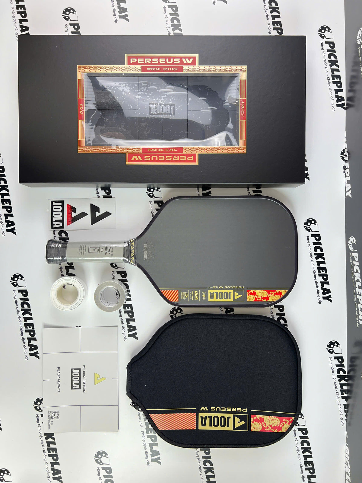Joola Perseus Gen IV Paddle Cover - Year of The Horse Edition