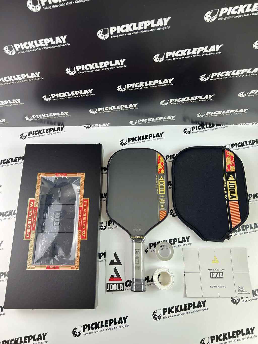 Joola Perseus Gen IV Paddle Cover - Year of The Horse Edition