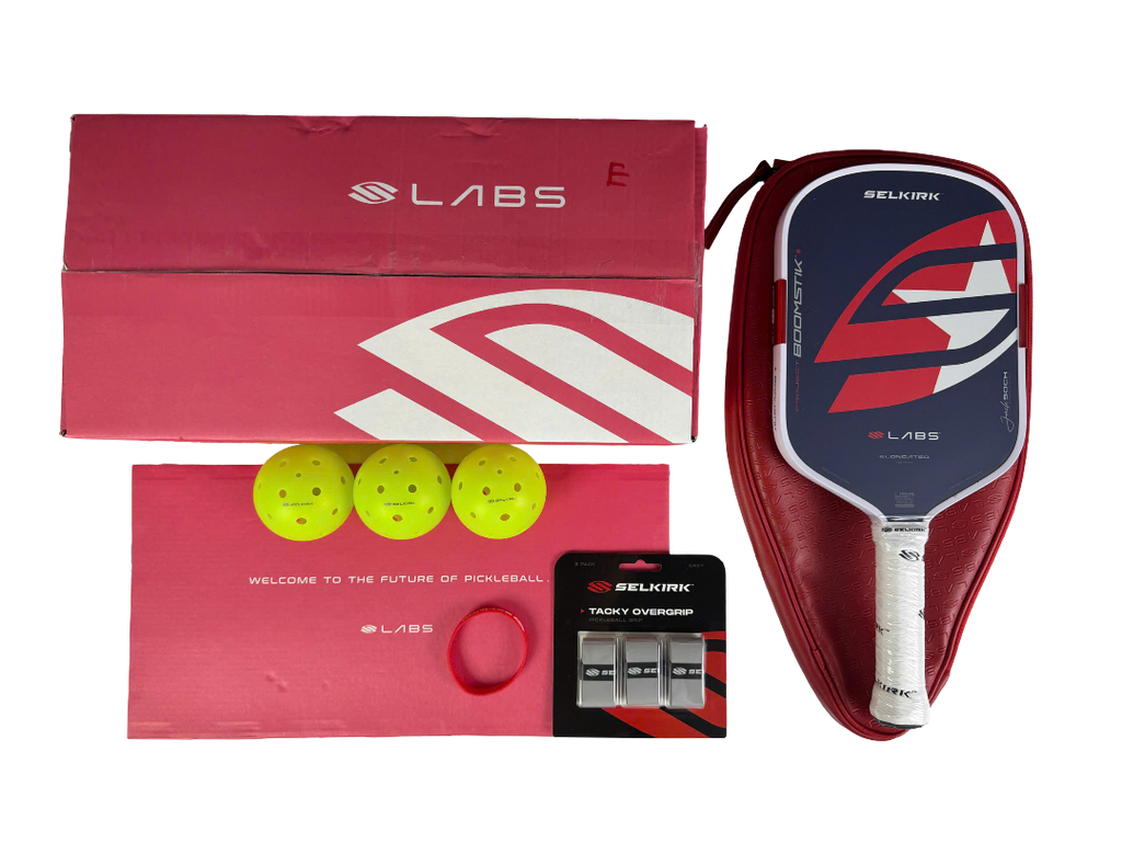 Selkirk LABS Promote Box Pickleball Set - 4 Authentic Accessories