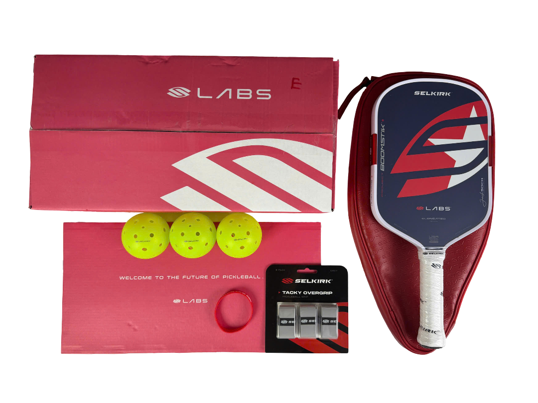 Selkirk LABS Promote Box Pickleball Set - 4 Authentic Accessories
