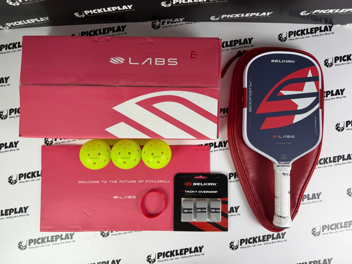 Selkirk LABS Promote Box Pickleball Set - 4 Authentic Accessories