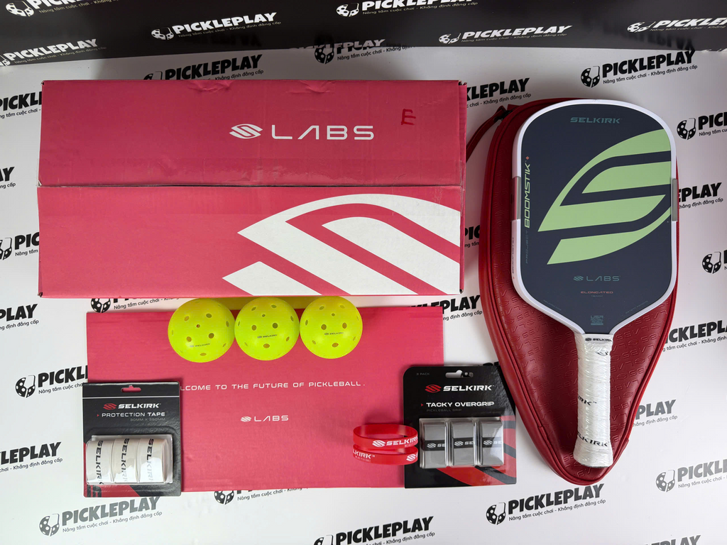 Selkirk LABS Promote Box Pickleball Set - 4 Authentic Accessories