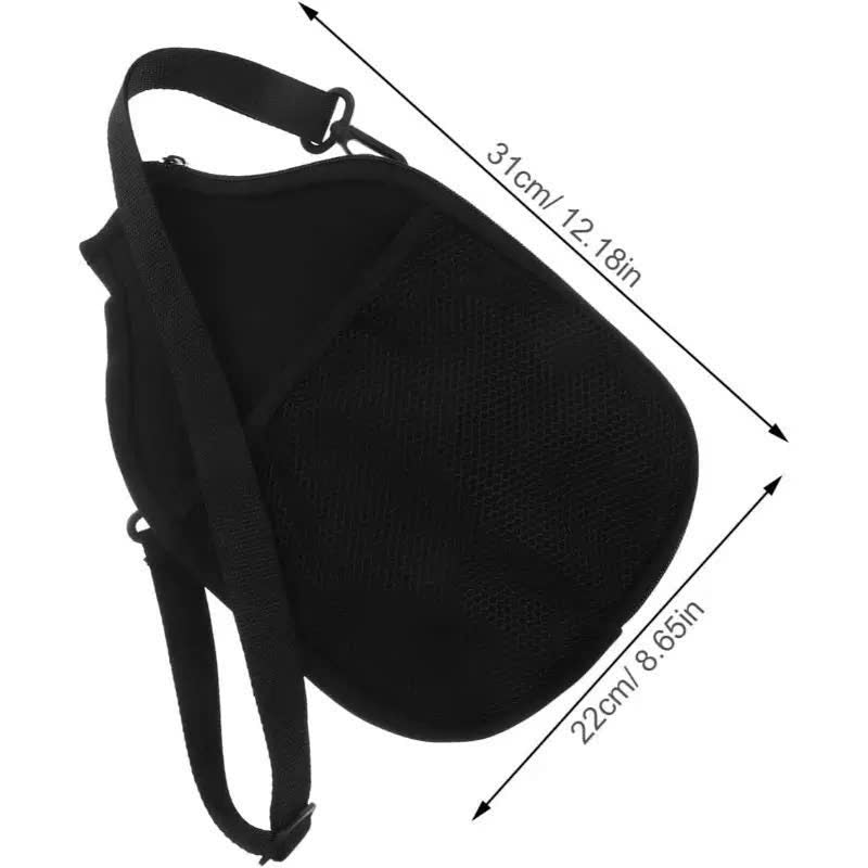 Pickleball Paddle Cover with Shoulder Strap
