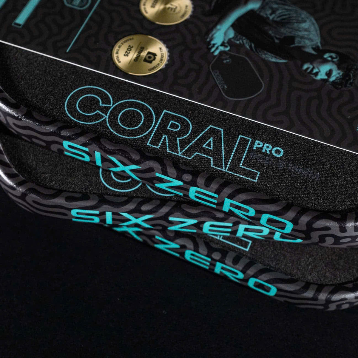 Six Zero Coral Pro RCD-E Pickleball Paddle