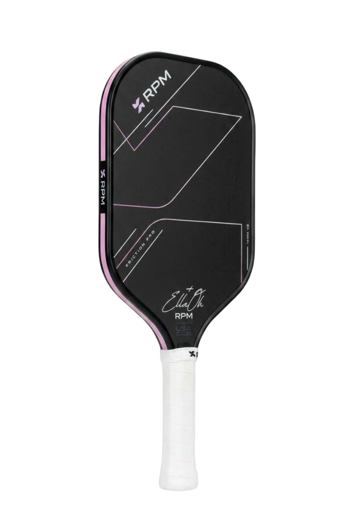 RPM Friction Pro V2 Ella Oh’s Signature Edition Pickleball Paddle